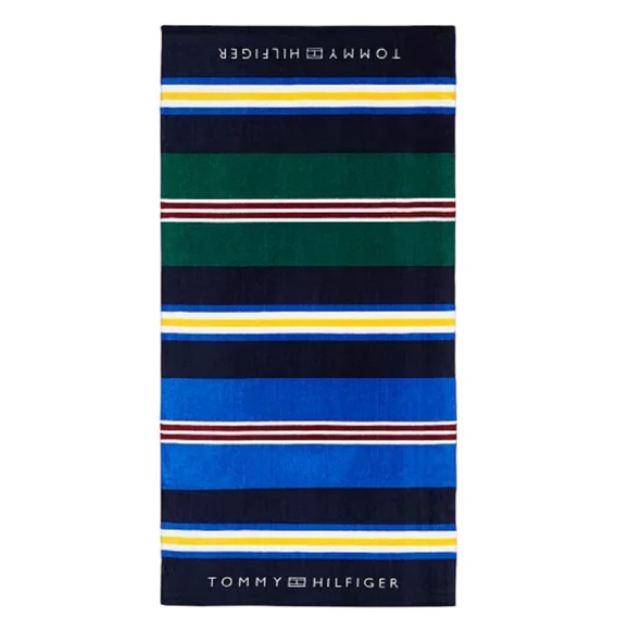 Tommy Hilfiger Other - TOMMY HILFIGER OVERSIZED  SUMMER STRIPE BEACH TOWEL 36” x 70”